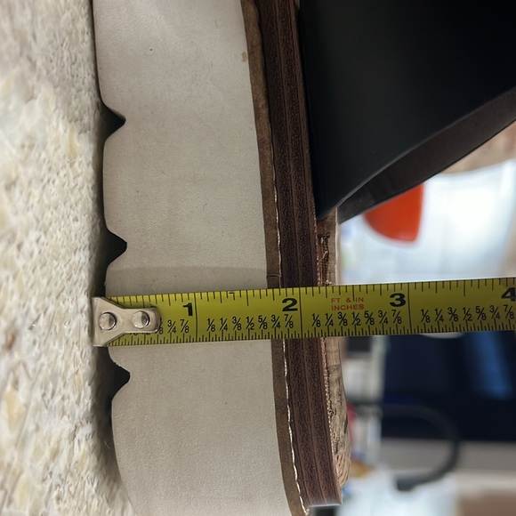 Sam Edelman black platform sandals size 8.5 - Picture 5 of 6